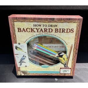 How To Draw Backyard Birds Kit - Tips To Attract Sketch Draw Birds New!